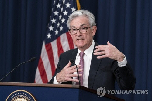 제롬 파월 미국 연방준비제도(Fed·연준) 의장[AP=연합뉴스 자료사진]